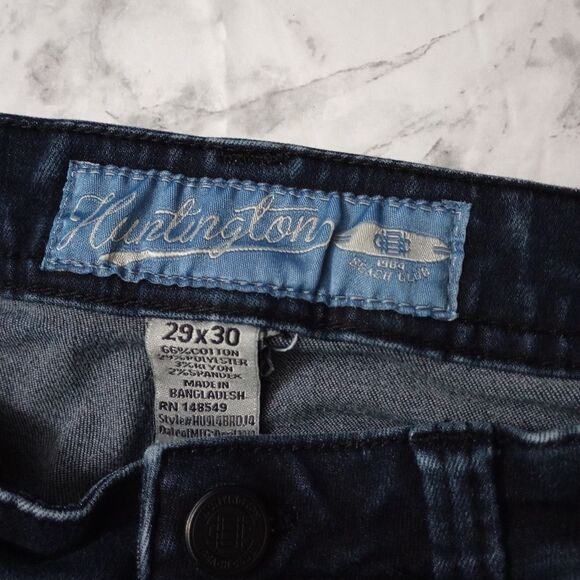 Huntington Beach Club Dark Denim Jeans Size  29x30 - Picture 3 of 4